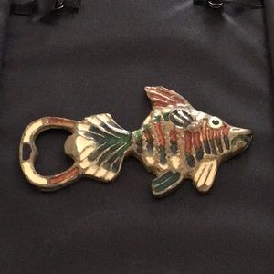 Vintage Brass/Bronze Fish Bottle Opener